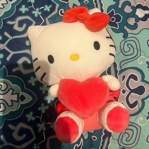 NWT Valentine's Day Hello Kitty Plushie